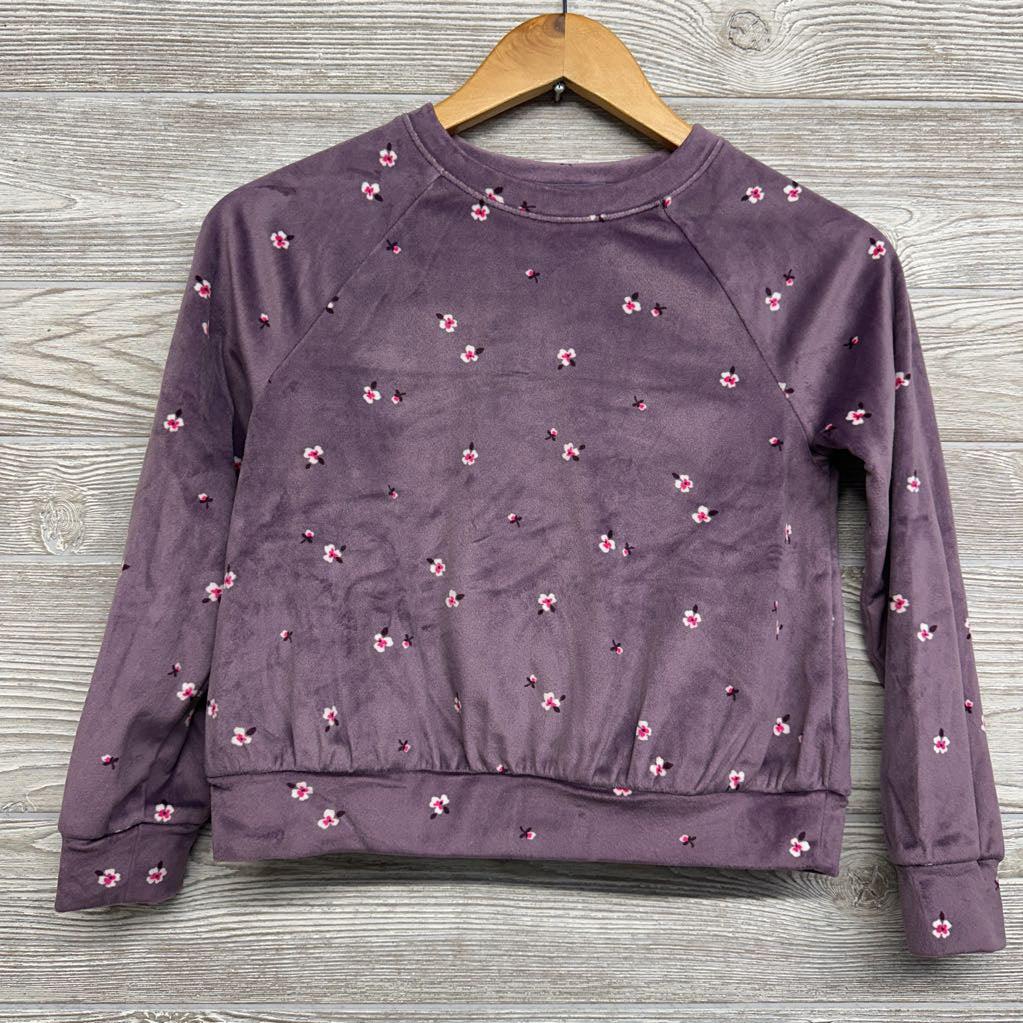Velour Crewneck Flowers 8