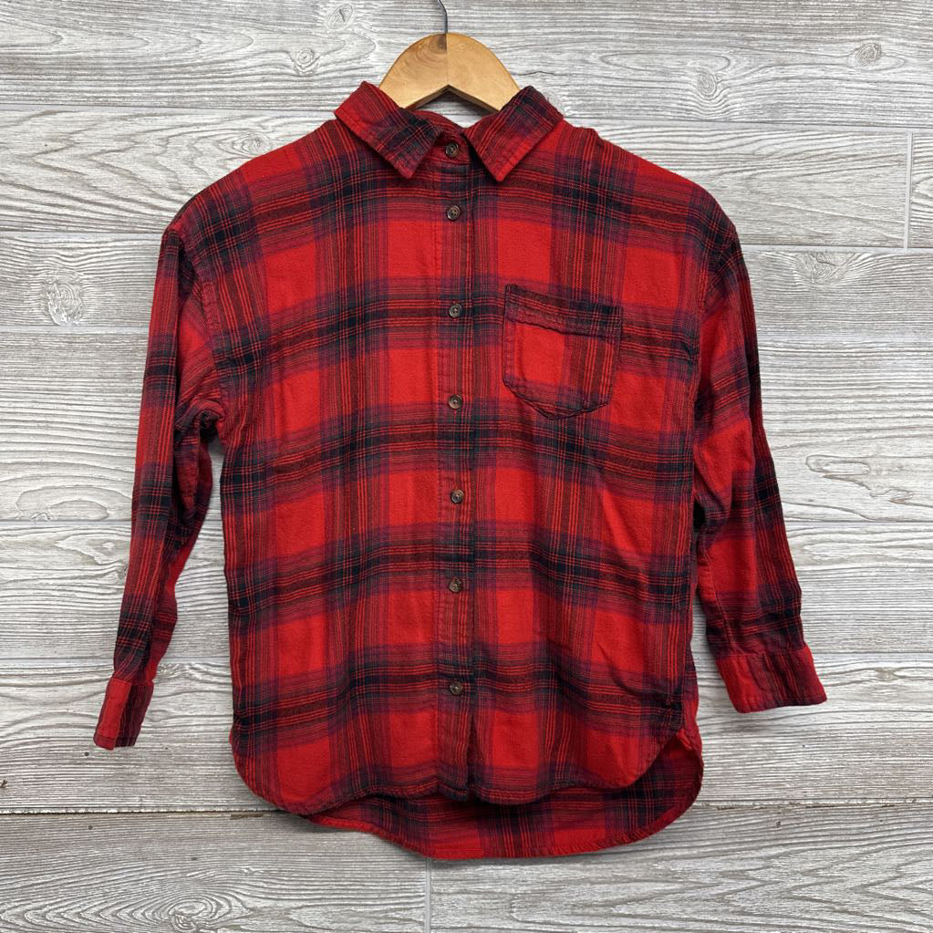 LS Plaid Button Up Flannel Shirt 8