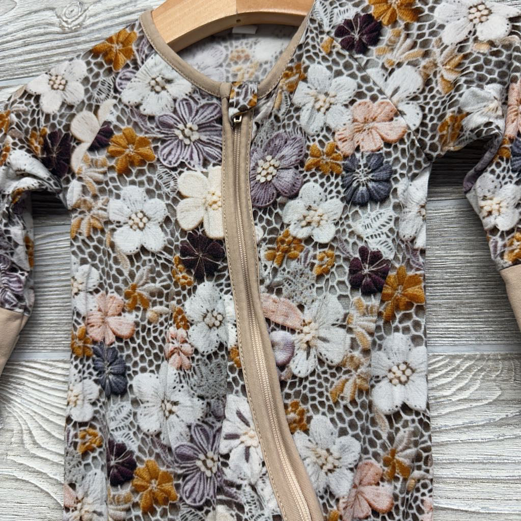 Bamboo Sleeper Lace Print 3-6M