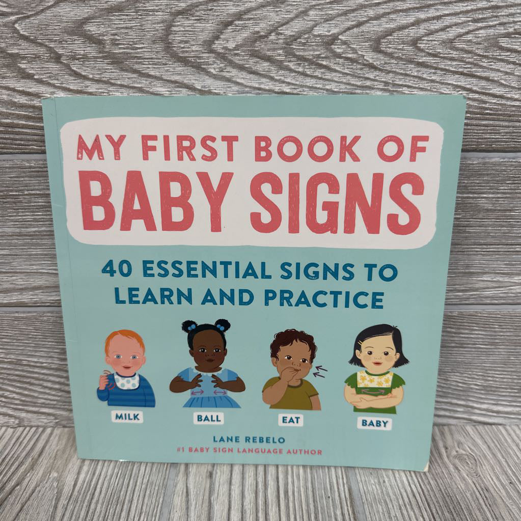 My First Book Of Baby Signs Paperback Book