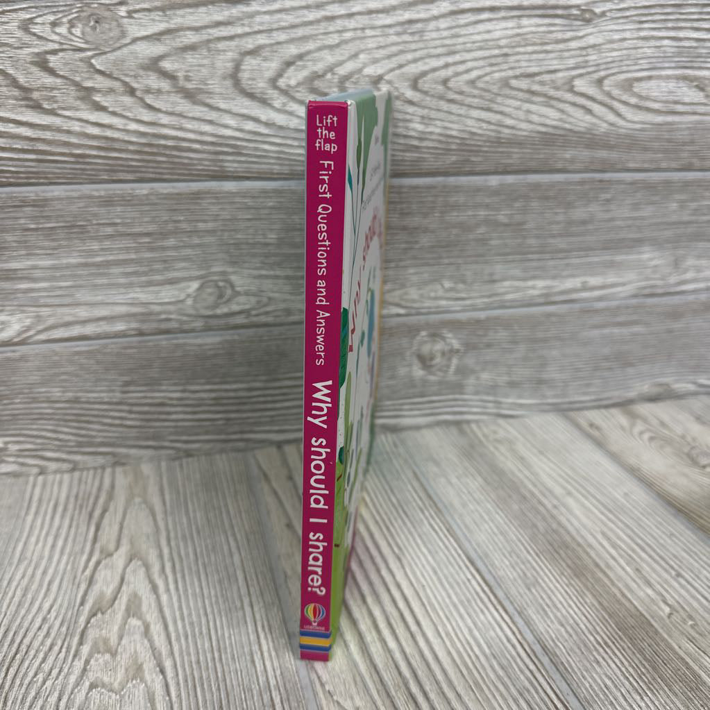 Usborne First Questions & Answers Why Should I Share Board Book