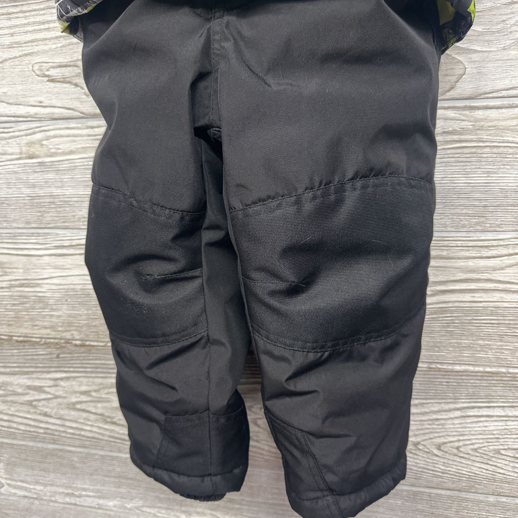 Winter Coat Printed & Snow Bibs 3t