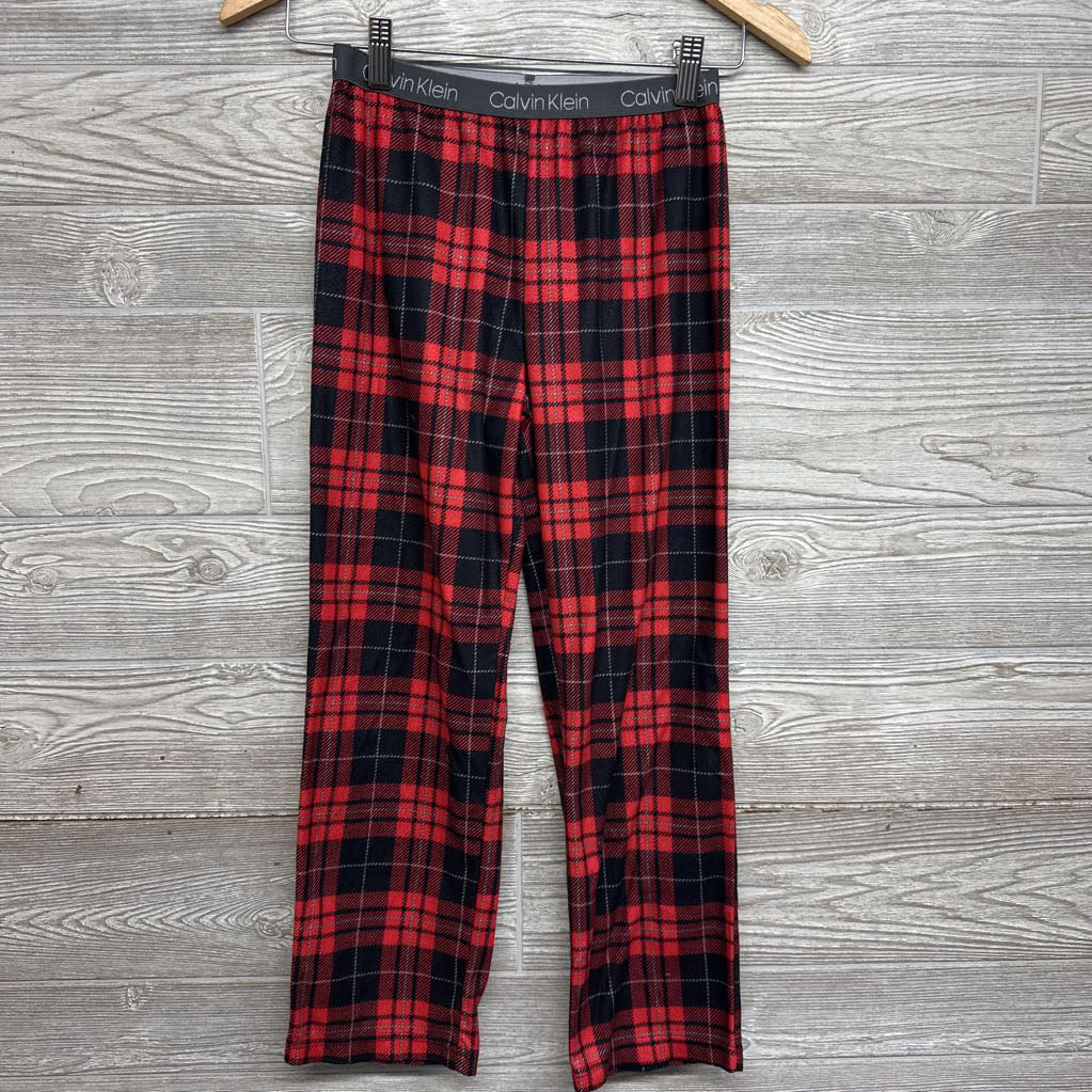 Plaid Fleece PJ Pants 7-8