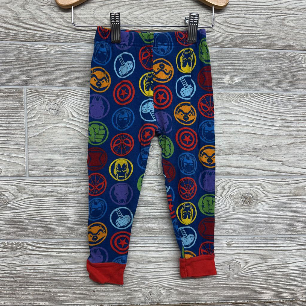 2 Pc PJs Superheroes 3T
