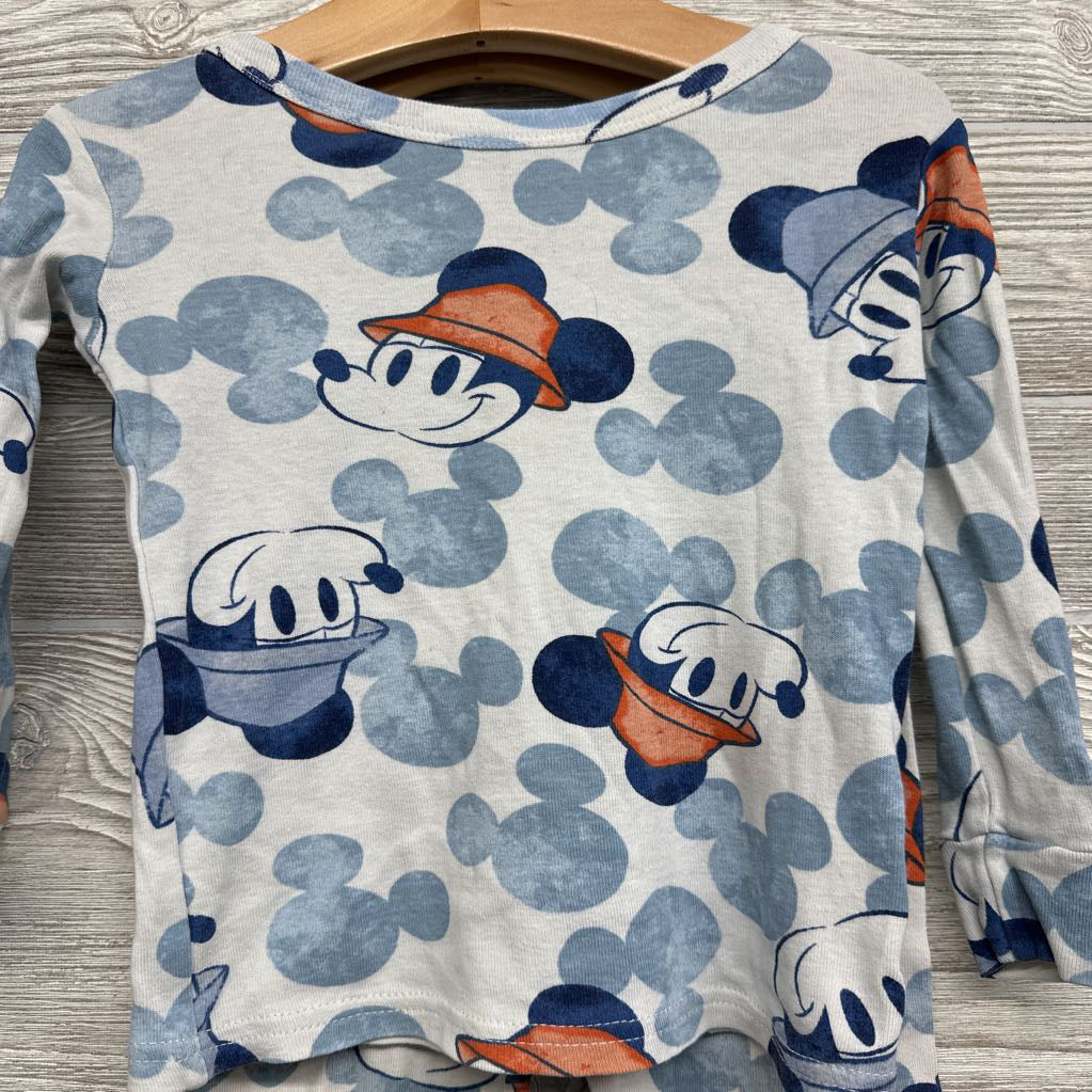 2 Pc LS PJs Mickey Mouse 3T