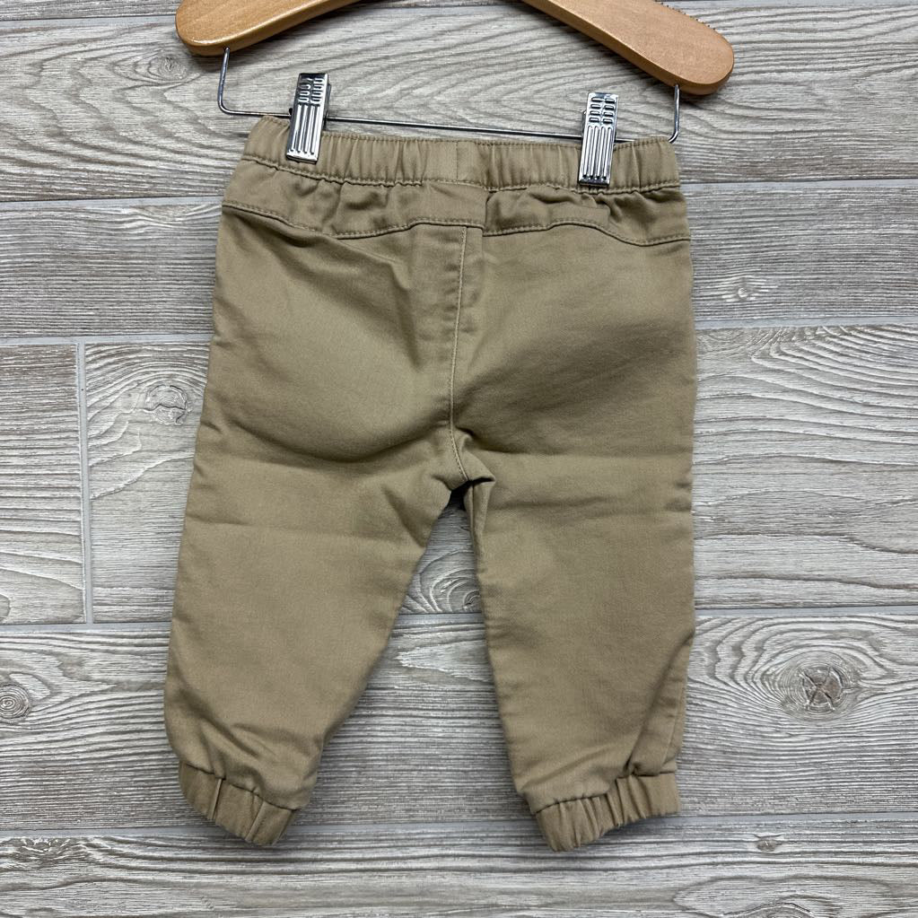Knit Pull On Drawstring Joggers 6-9M