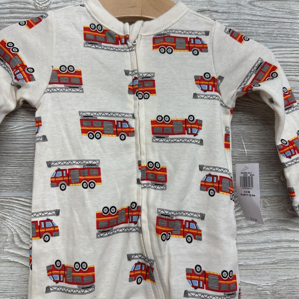 NEW Sleeper Firetrucks 0-3M