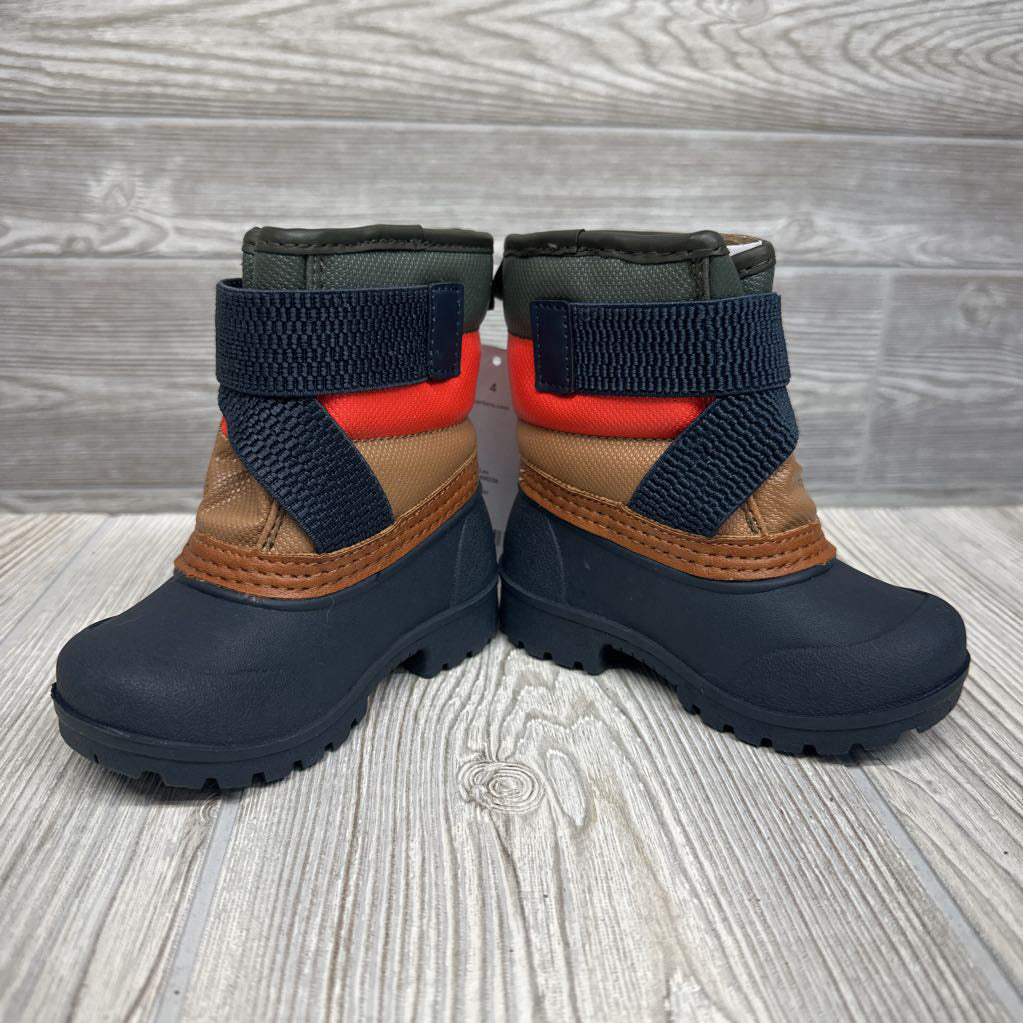 NEW Lex Velcro Snow Boots 4c