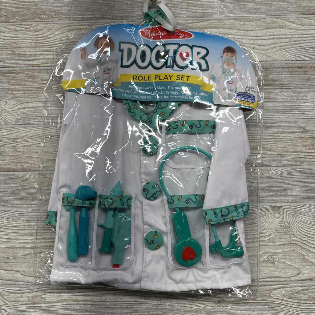 Doctor Role Play Costume & Accessories Set