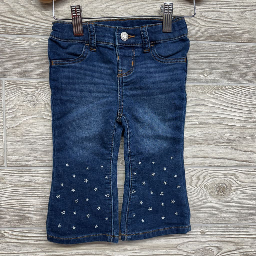 Knit Flare Jeans Stars 12M
