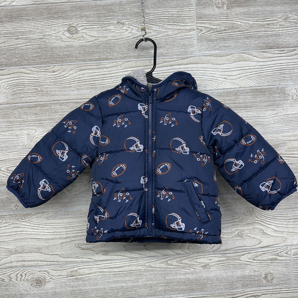 Puffer Coat Football, Helmets & Plays 24M
