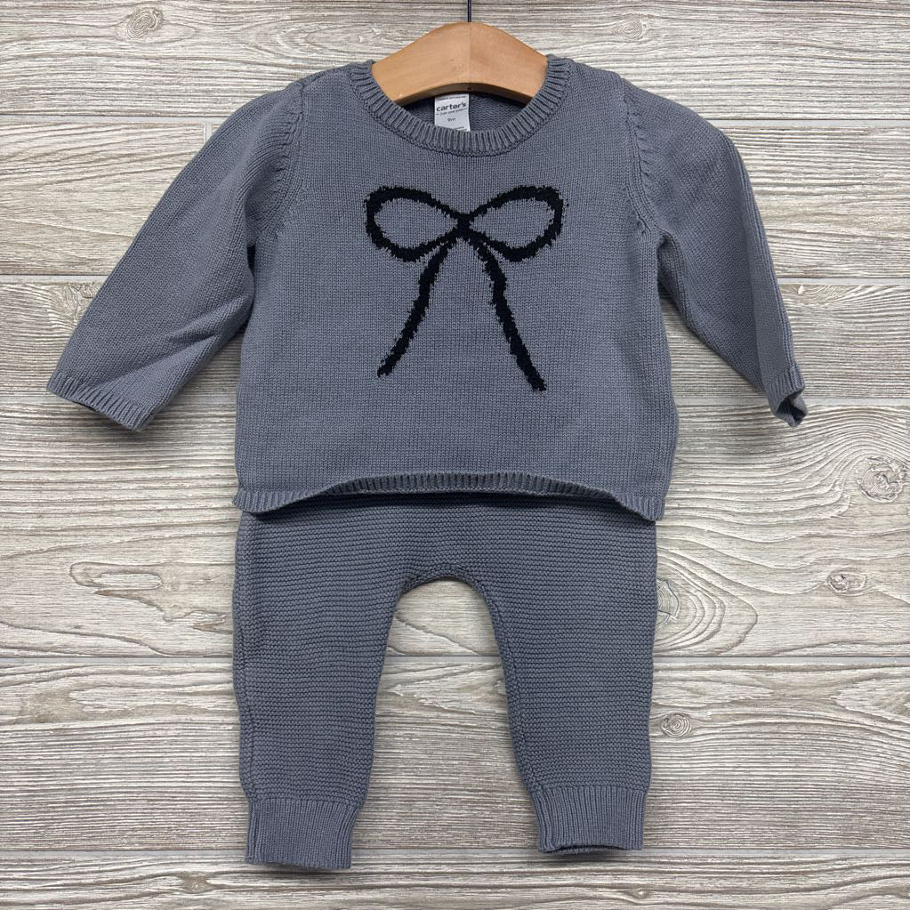 Sweater Bow & Pants 9M