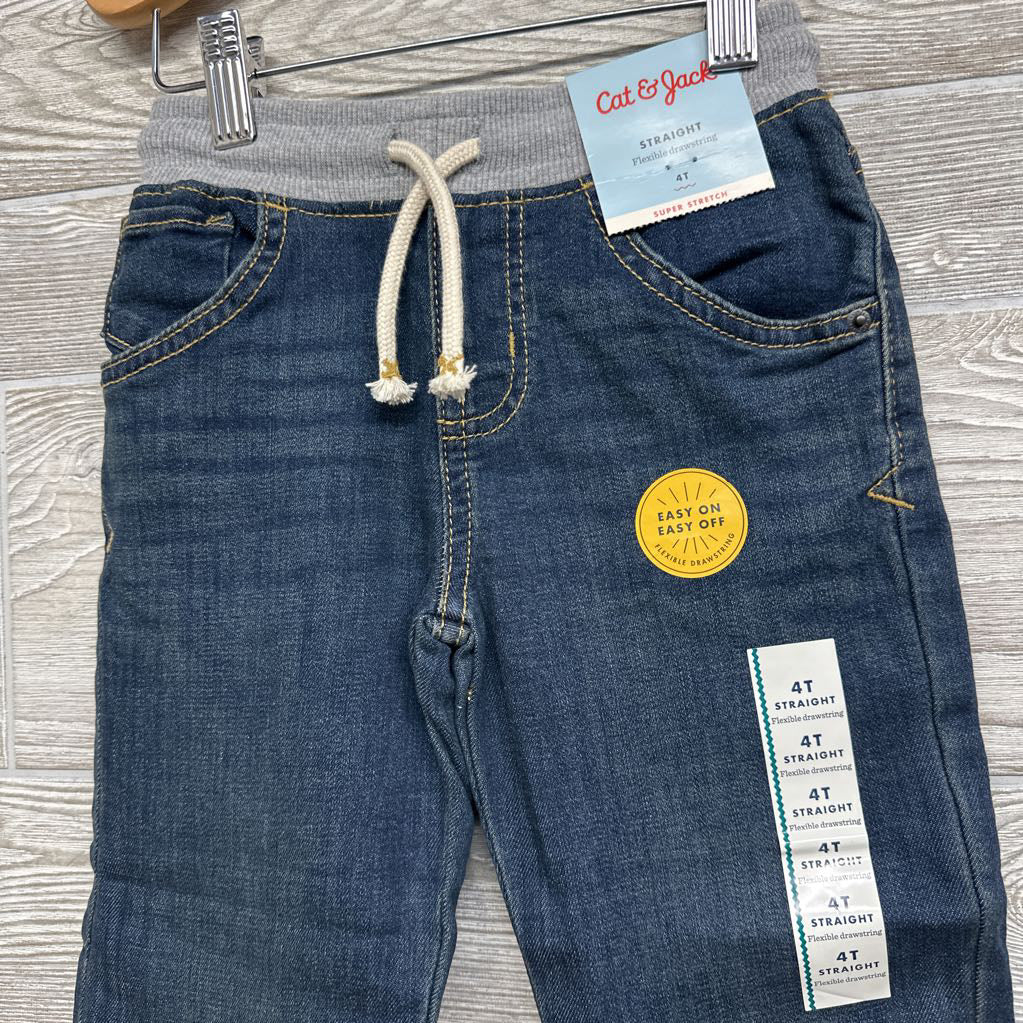 NEW Drawstring Jeans 4t