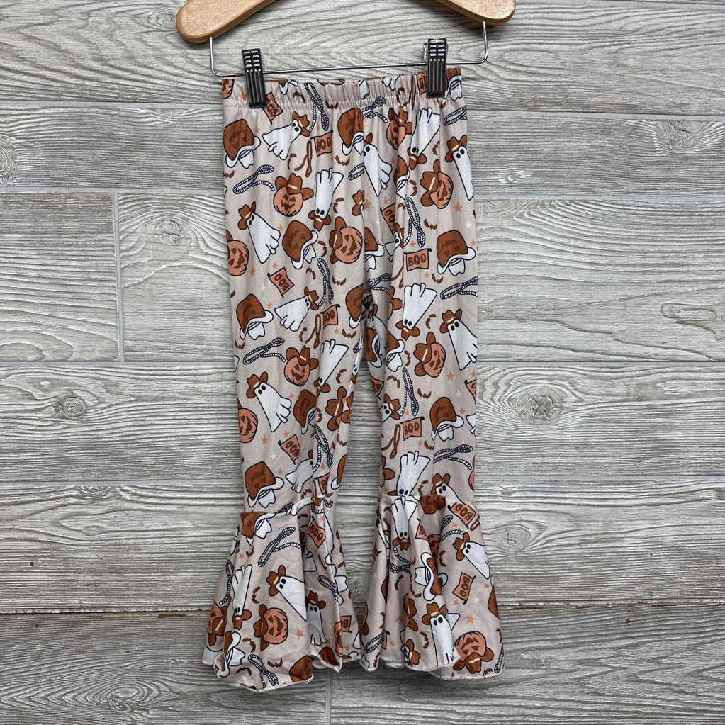 LS Shirt Mama's Little Pumpkin & Ghost Flare Pants 4t