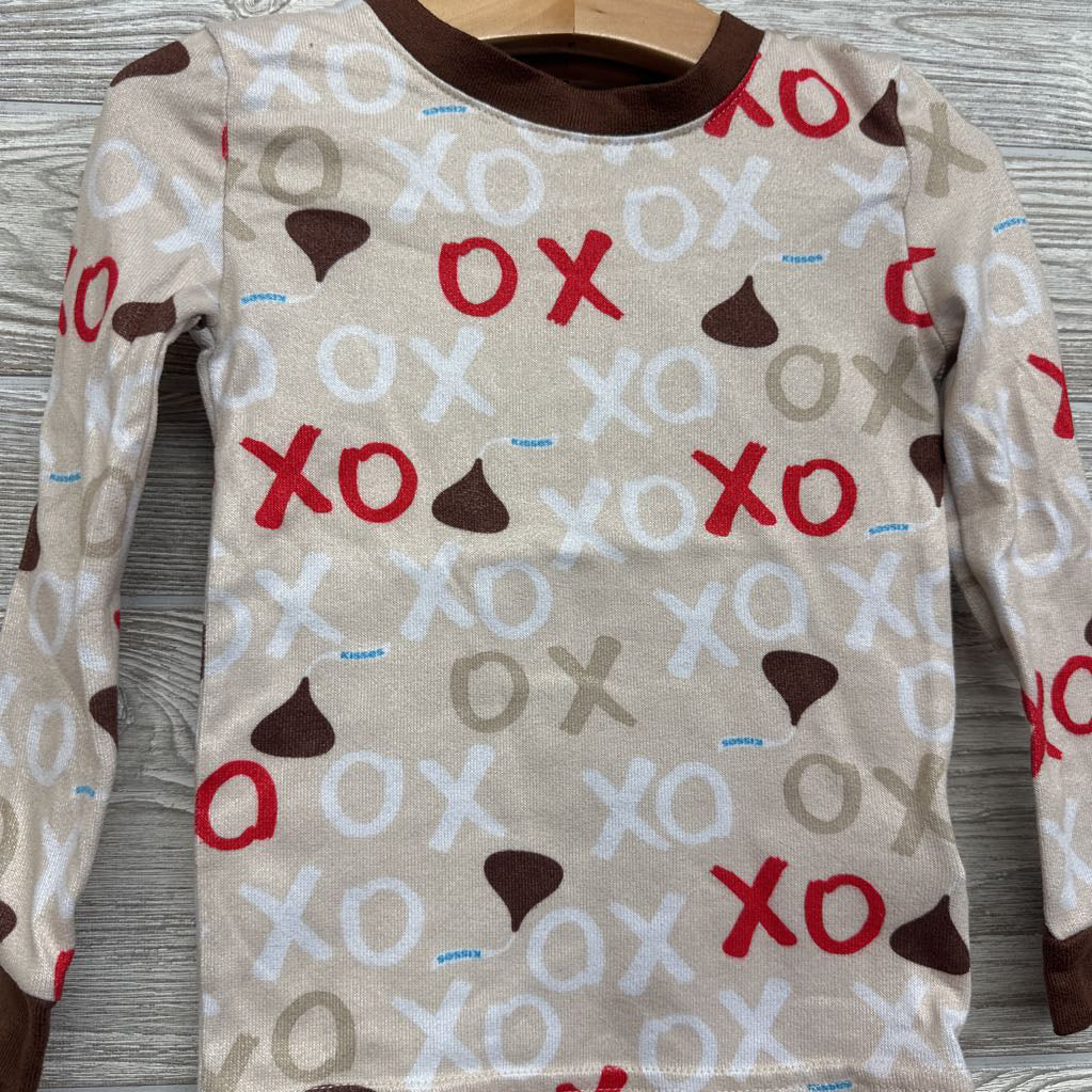 2 Pc Pj Hershy Kisses, XOXO 4t