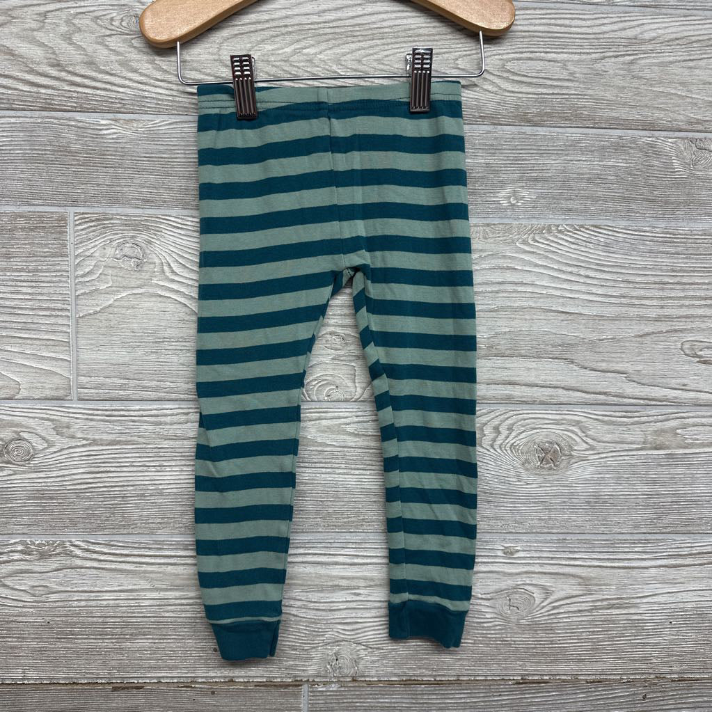 2 Pc Pj Dinosaur & Stripes 3t