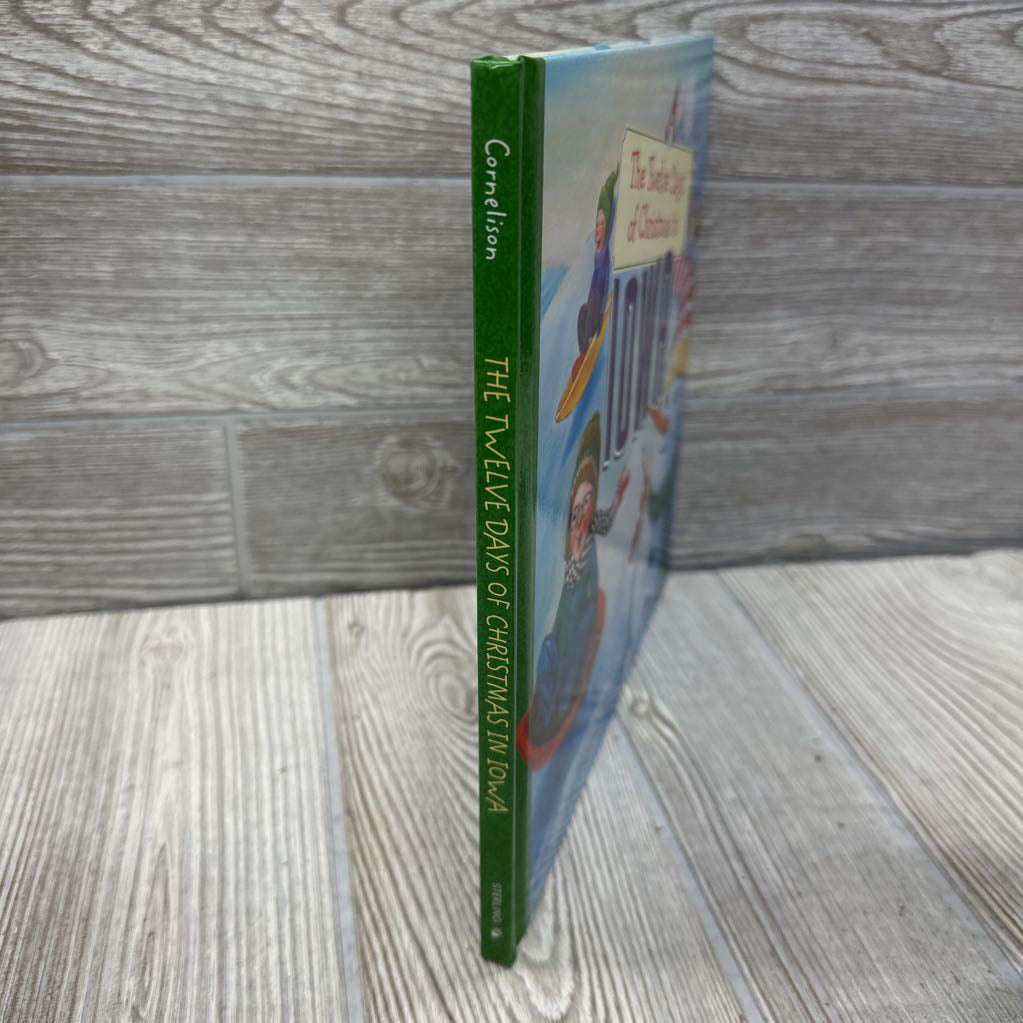 Twelve Days Of Christmas In Iowa Hardcover Book