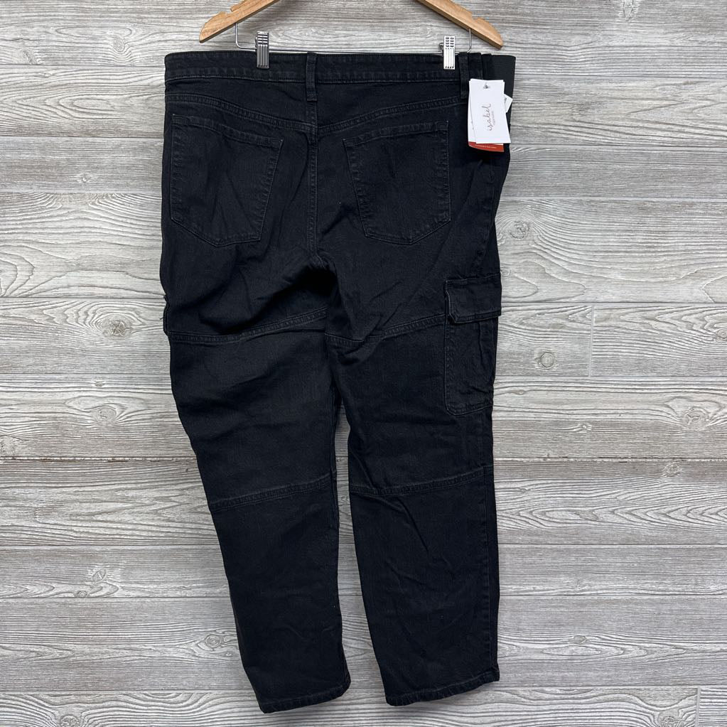 NEW Side Panel 90's Straight Cargo Jeans 14/Large