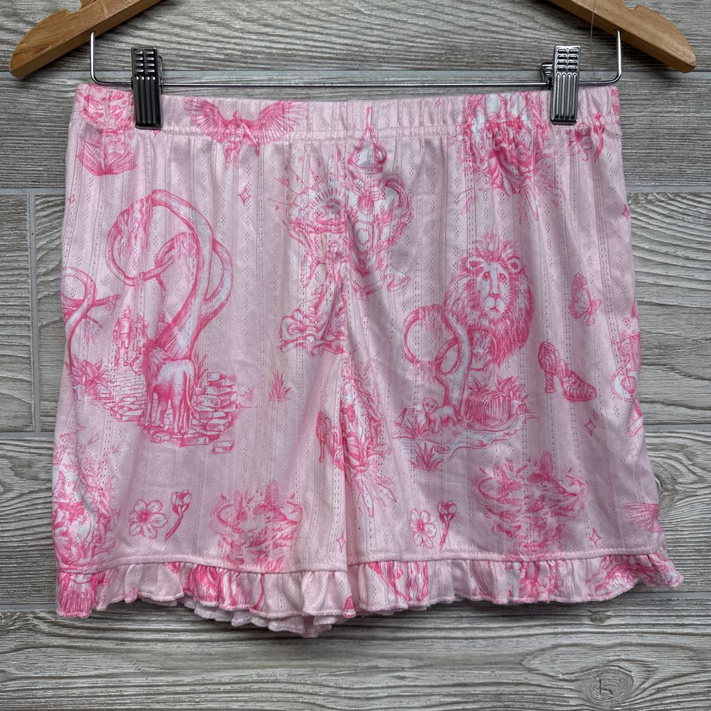 NEW 2 Pc Pj Pointelle Shirt W & Shorts 14-16
