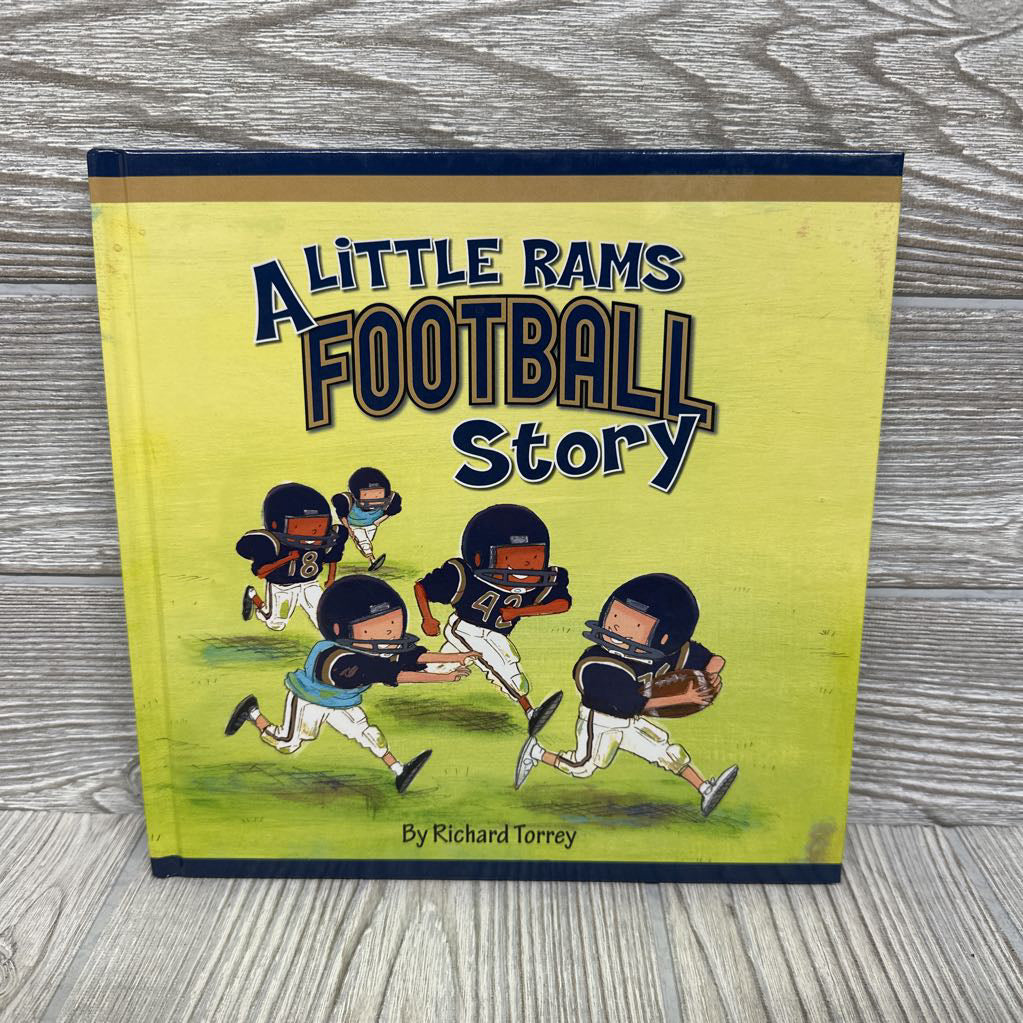 A Little Rams Football Story Hardcover Book