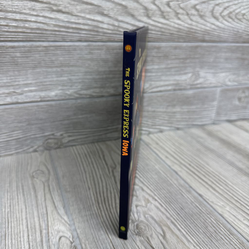 The Spooky Express Iowa Hardcover Book