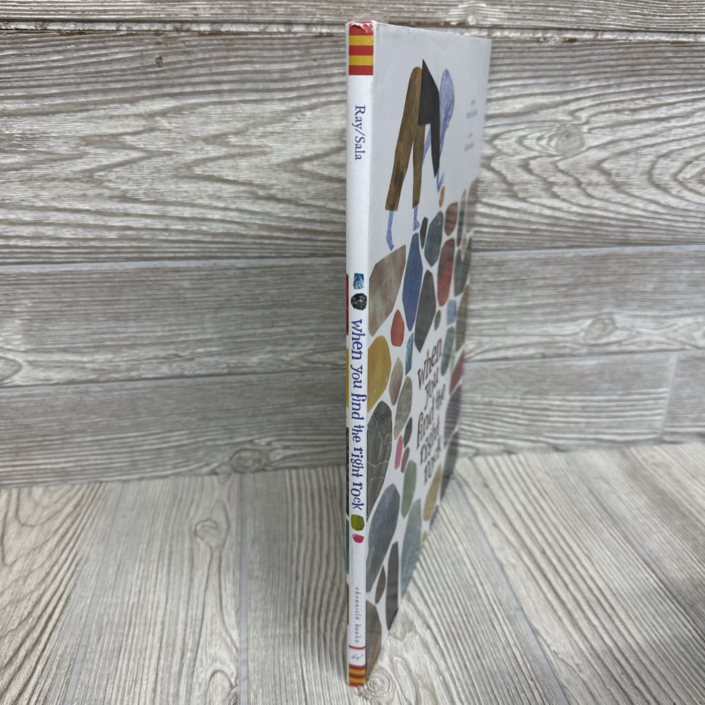 When You Find The Right Rock Hardcover Book