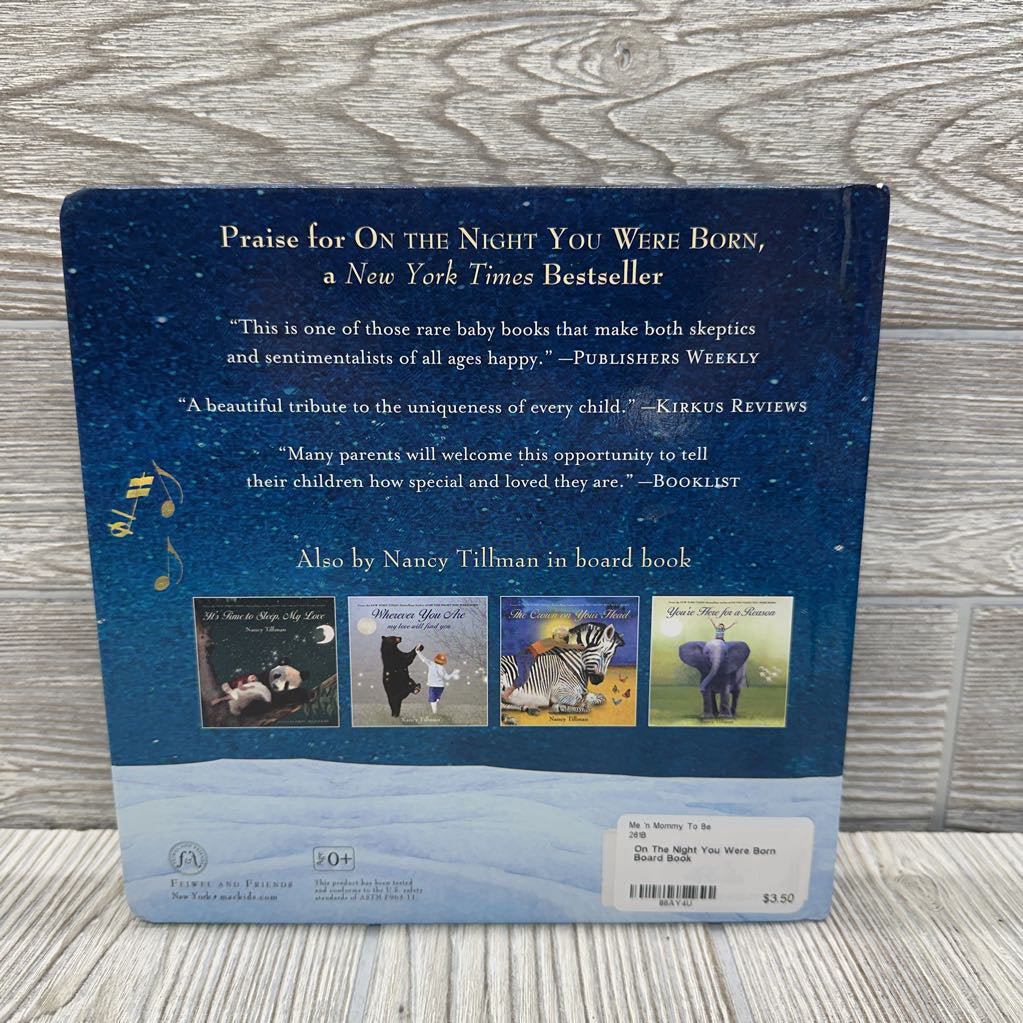 On The Night You Were Born Board Book