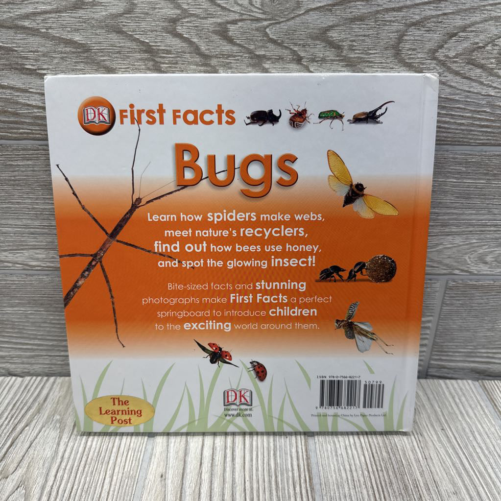 First Facts Bugs Hardcover Book