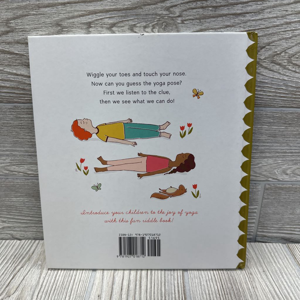 The Yoga Game In The Garden Hardcover Book