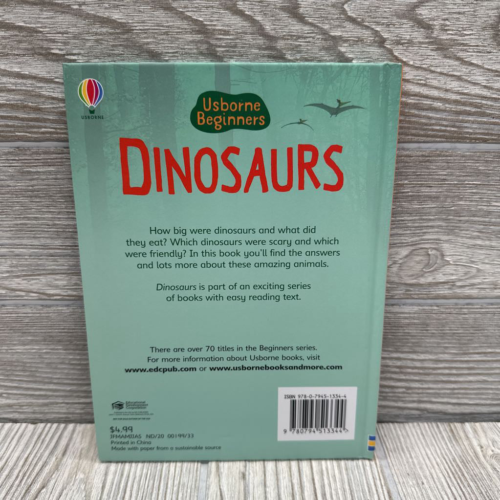 Usborne Beginners Dinosaurs Hardcover Book