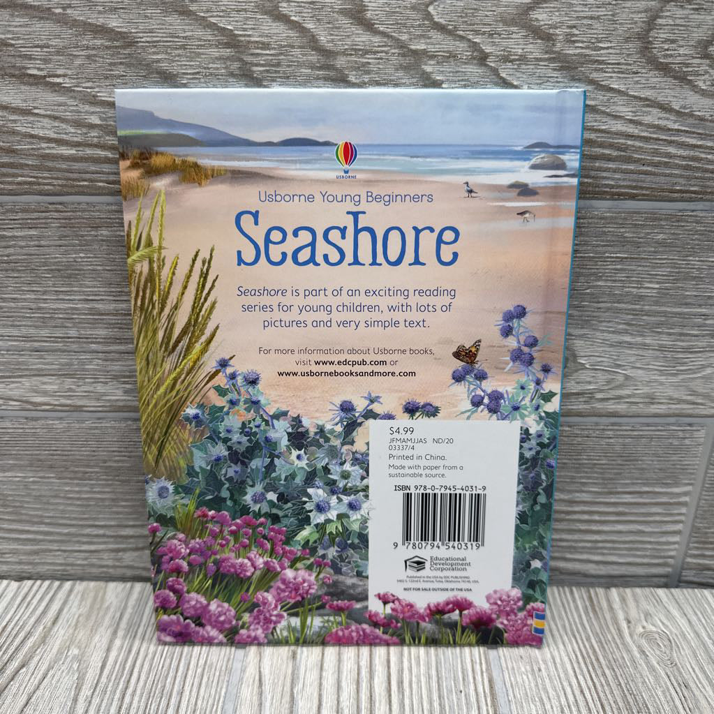 Usborne Beginners Seashore Hardcover Book