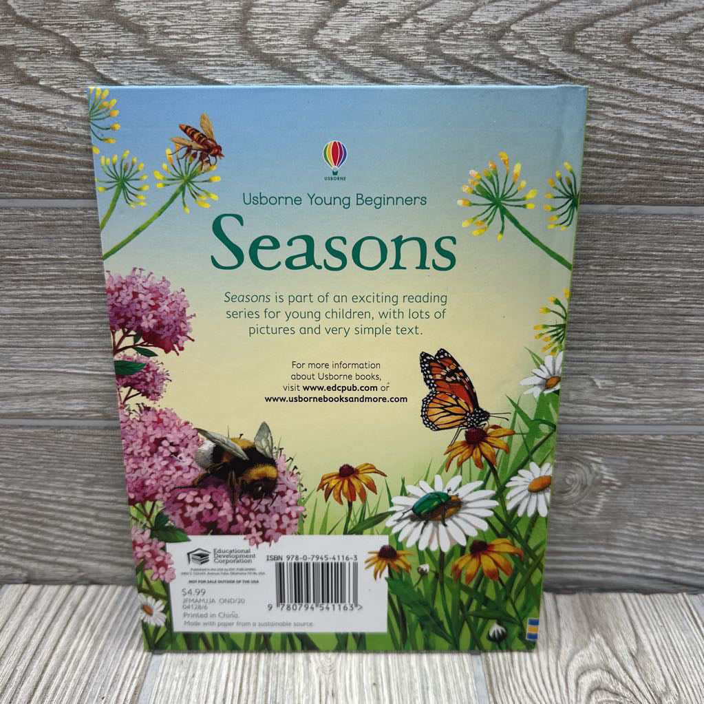 Usborne Beginners Seasons Hardcover Book