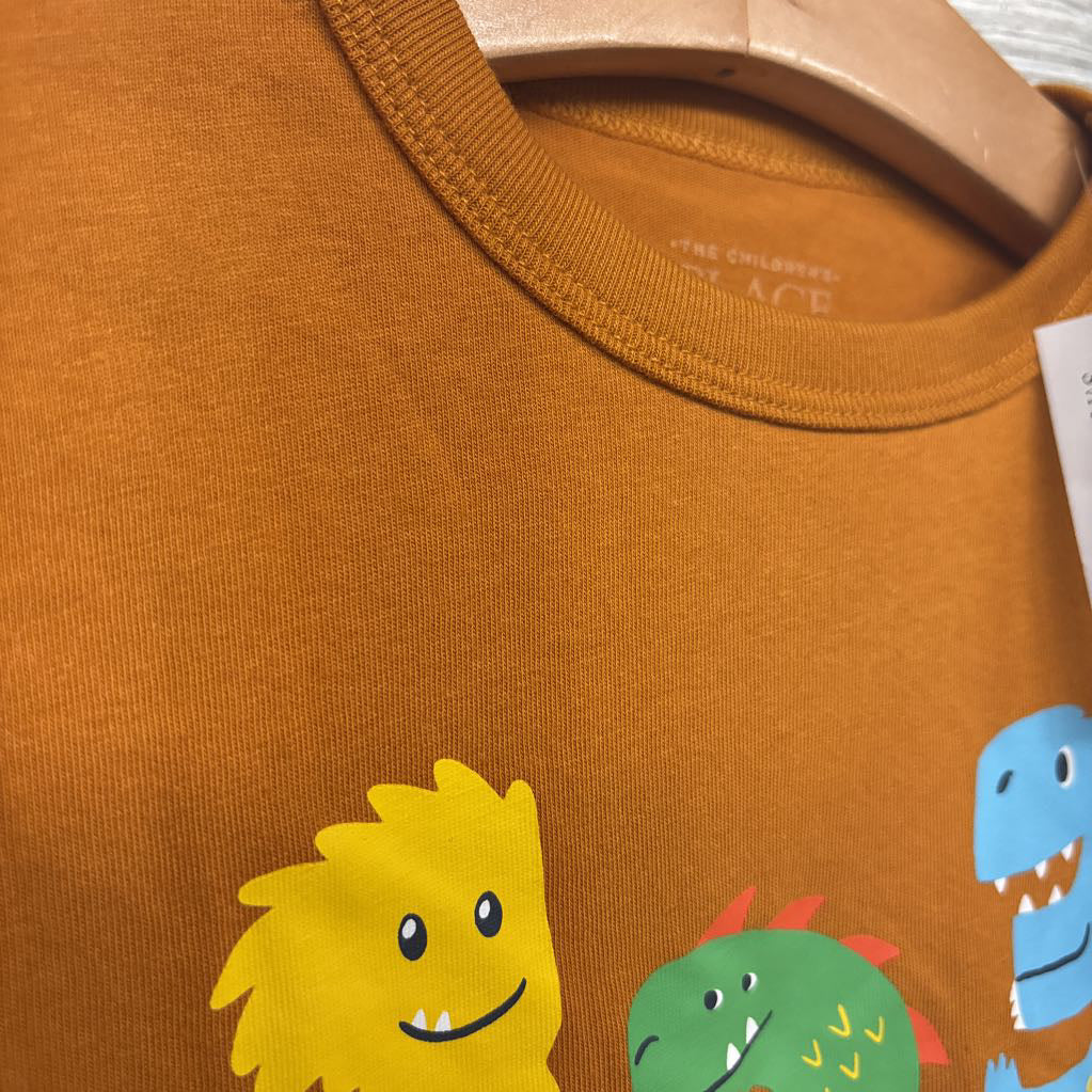 NEW LS Shirt 123 Monsters 4t