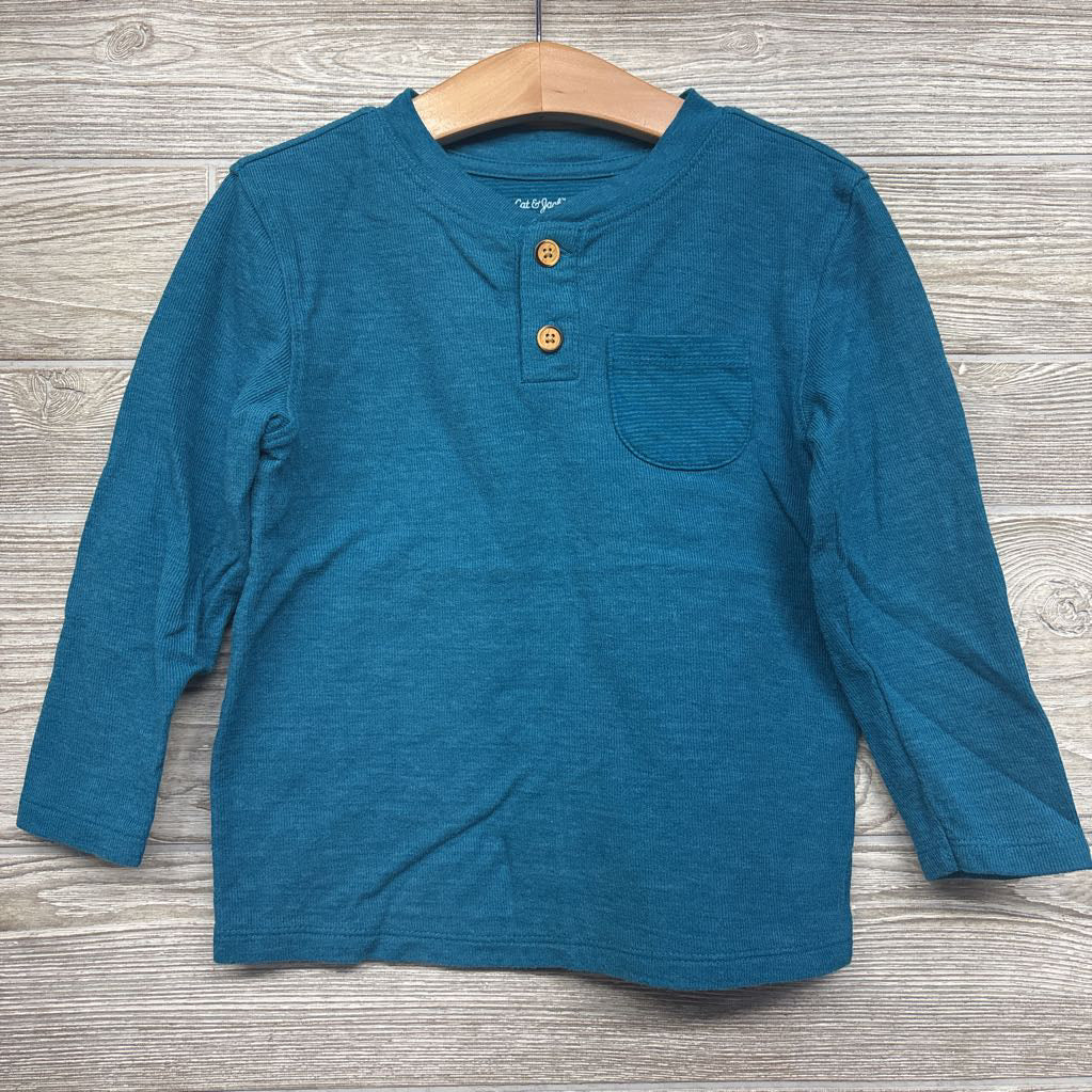 Henley Pocket Shirt 4t