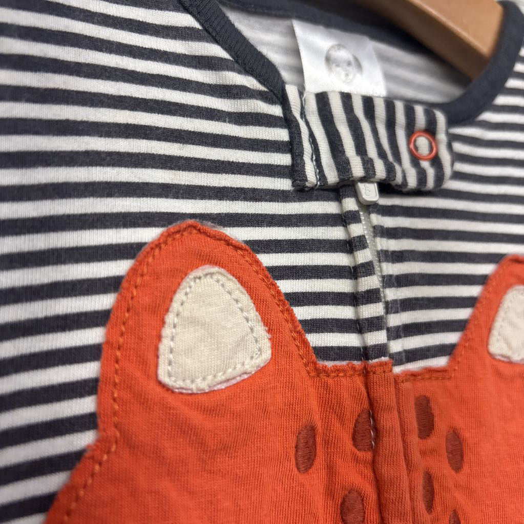 Sleeper Fox & Stripes 6-9M
