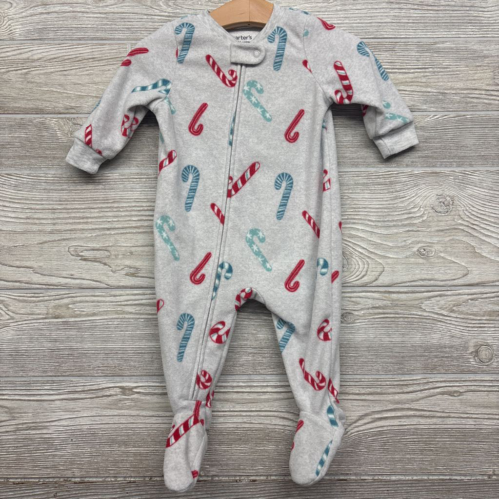 Blanket Sleeper Candy Canes 3-6M