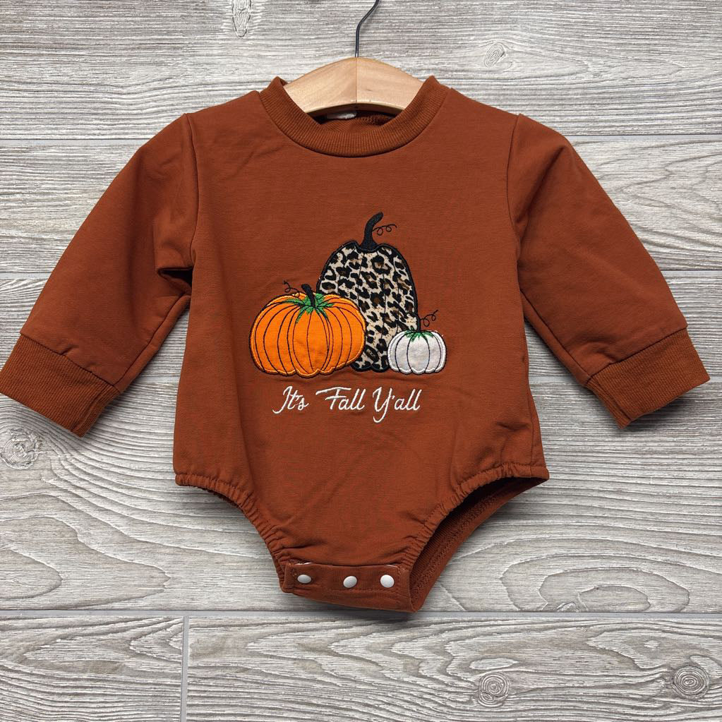 Crewneck Bodysuit It's Fall Y'all 3M