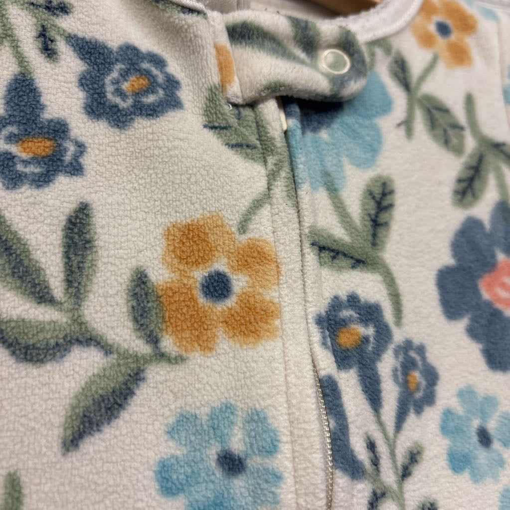 Blanket Sleeper Flowers 6-9M