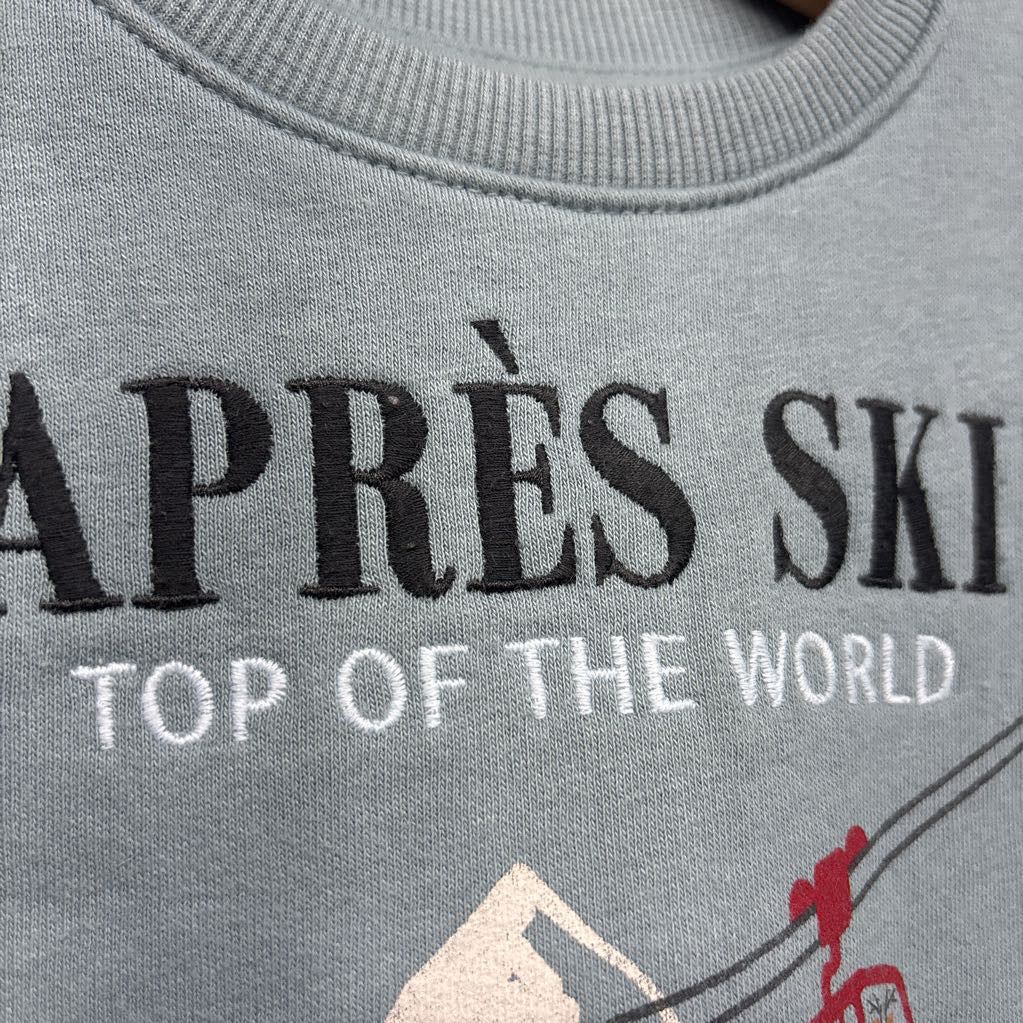 Crewneck Apres Ski Top Of The World 3t