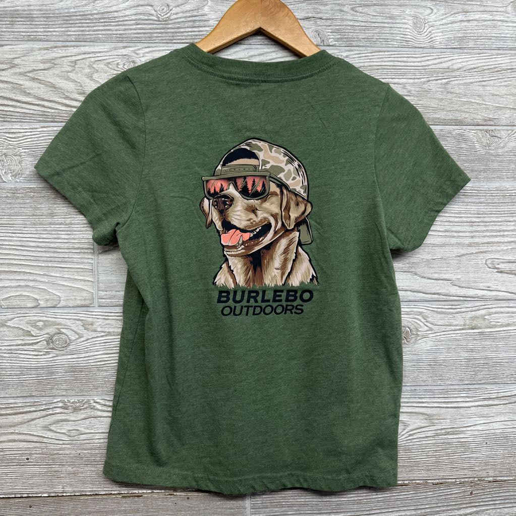 Shirt Corner Logo Dog On Back 10-12