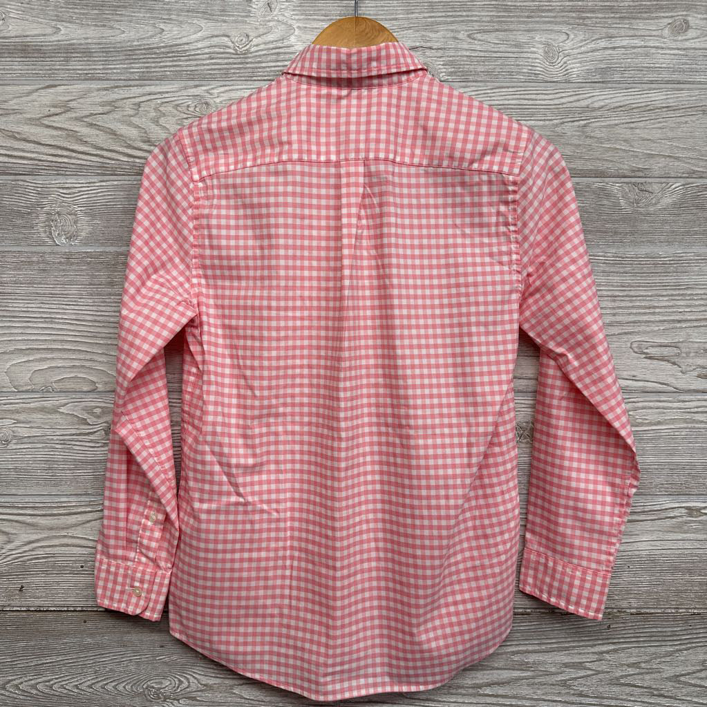 Gingham Button Up Shirt 12-14