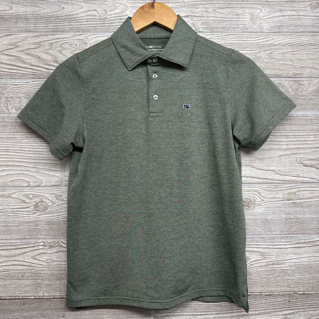 On The Go Sankaty Polo Shirt Stripes 12-14