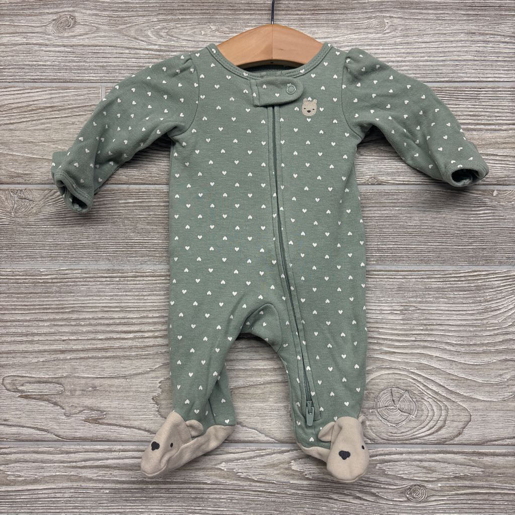 Sleeper Hearts Bear Preemie