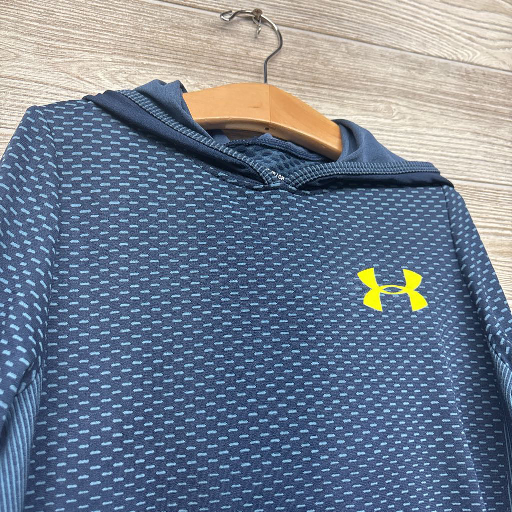 LS Active Heatgear Shirt W/ Hood Dashes 8