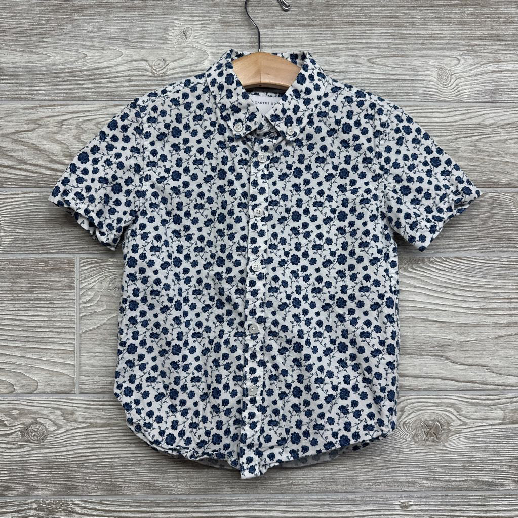 Button Up Shirt Flowers 4