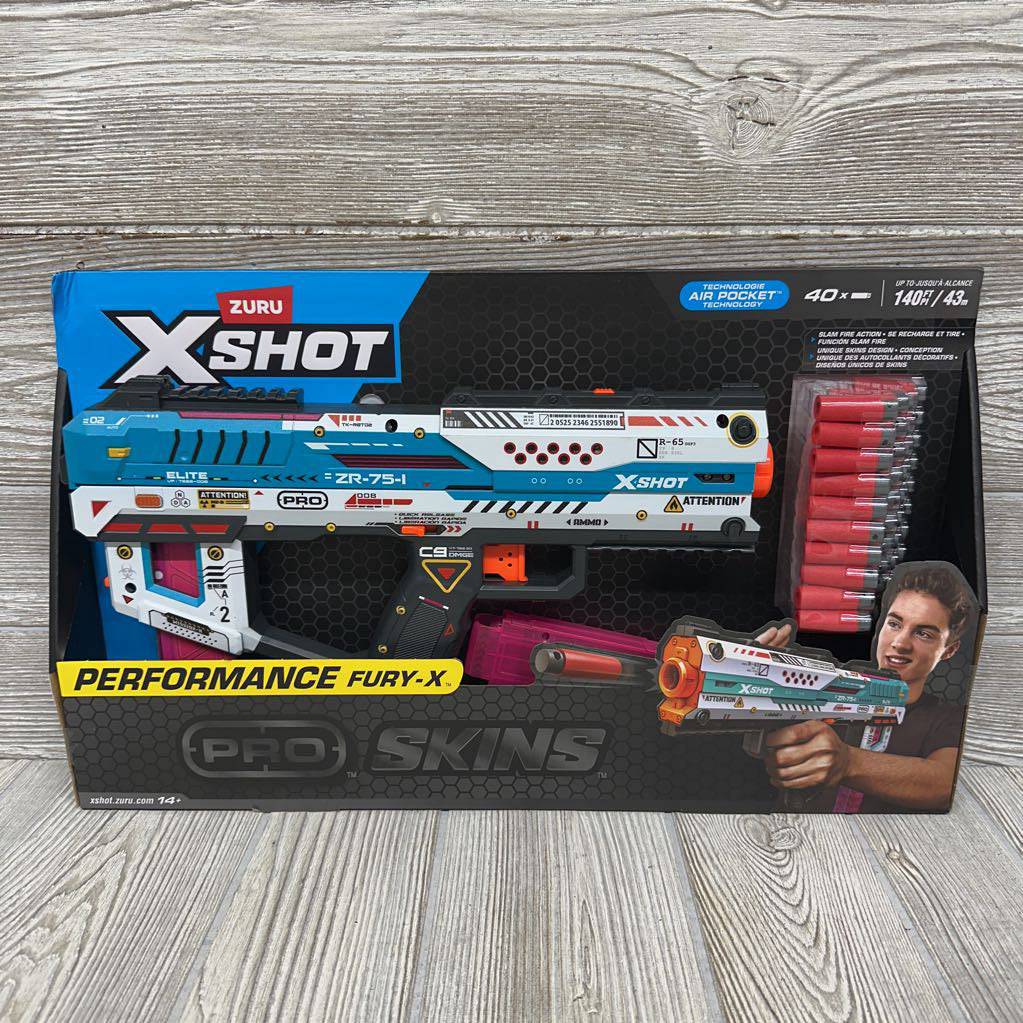 NEW X-Shot Performance Fury-X Dart Gun