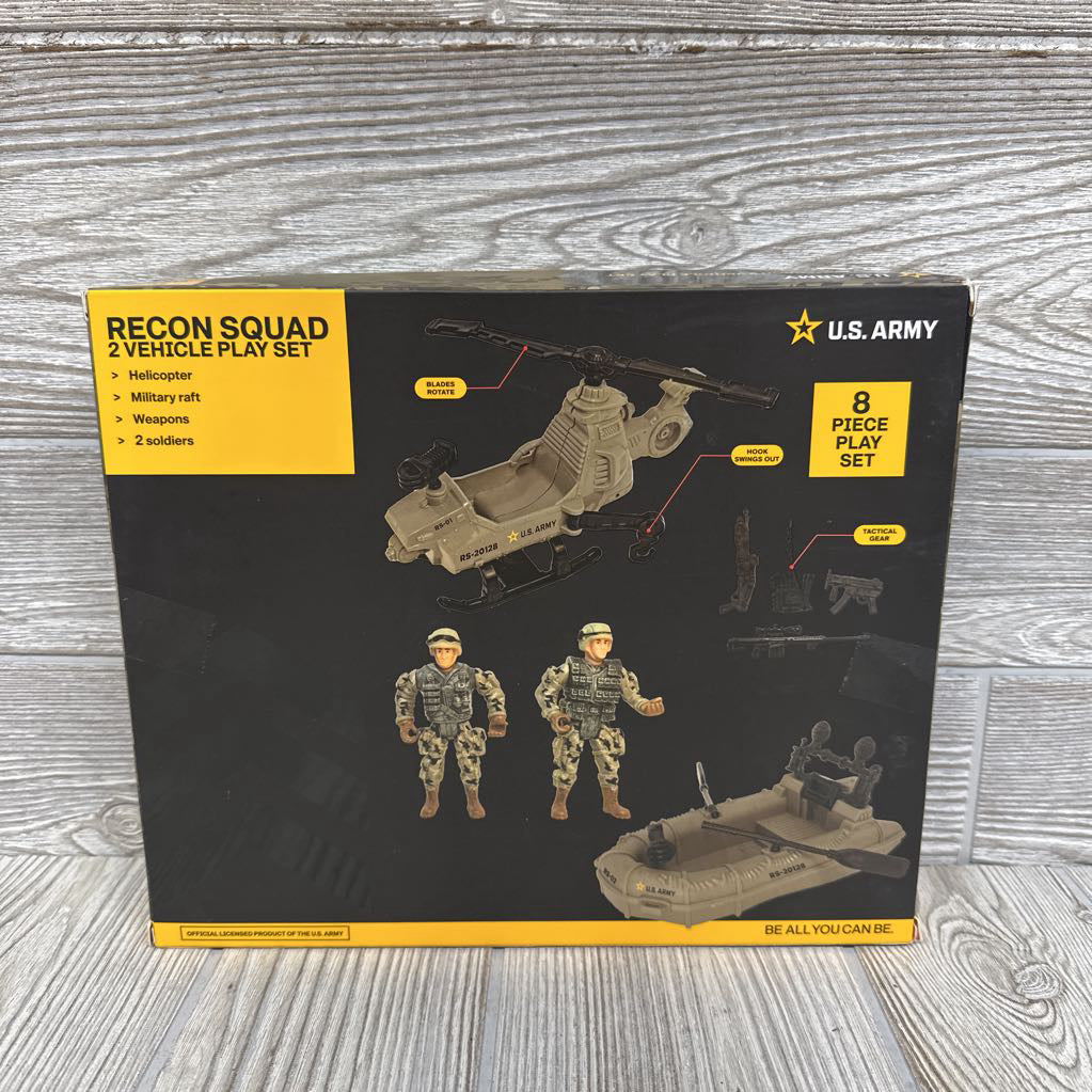 NEW Recon Squad 2 Vehicle Playset