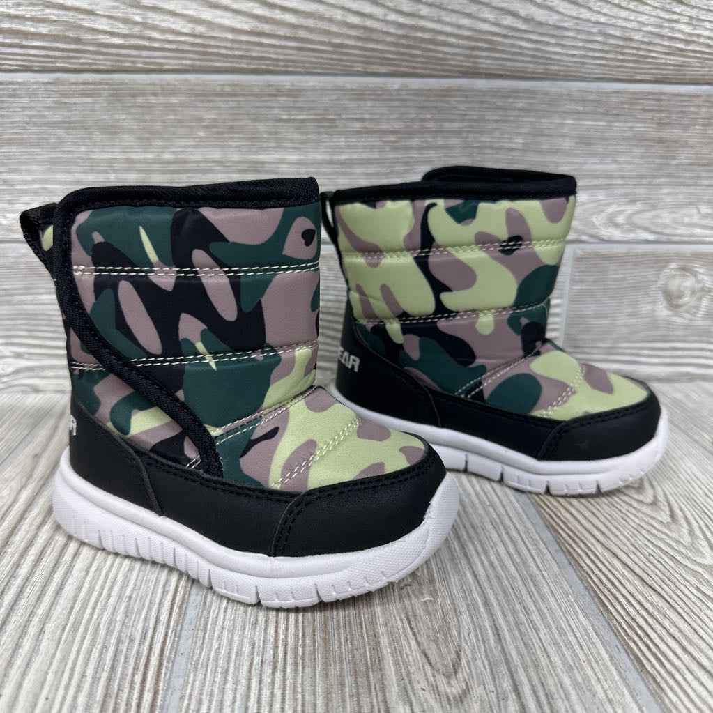 Velcro Snow Boots Camo 6c