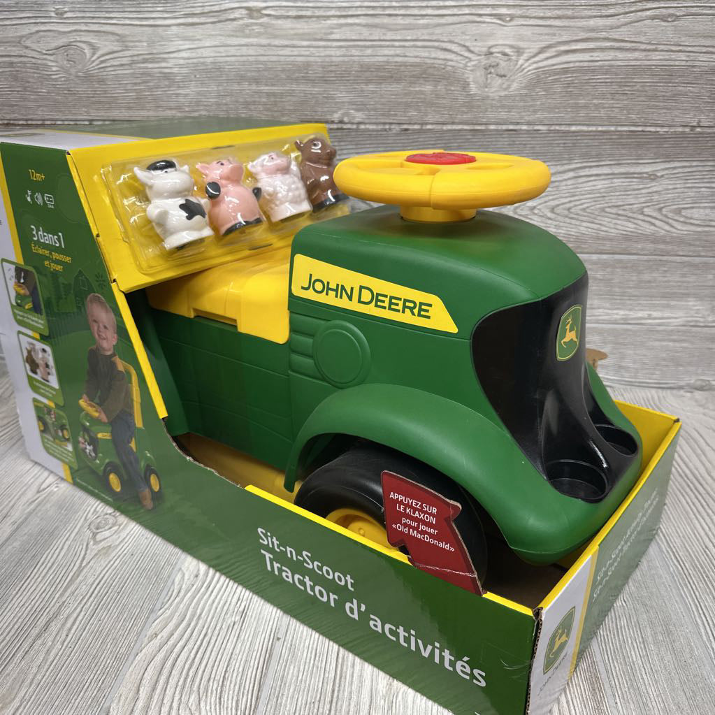 NEW Sit N Scoot Activity Tractor