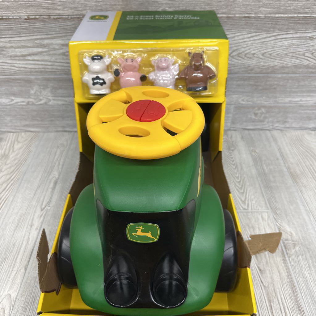 NEW Sit N Scoot Activity Tractor